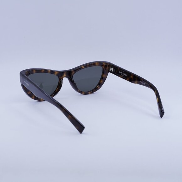 🕶️ New Saint Laurent SL676 003 Sunglasses - Dark Havana Frame, Grey Lenses - Picture 6 of 11